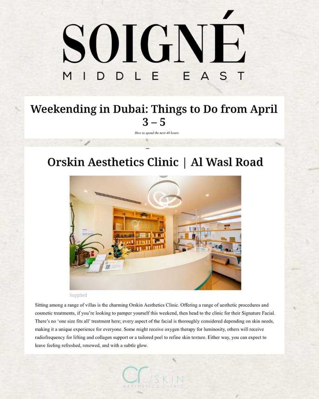 Weekending in Dubai: Things to Do from April 3 – 5